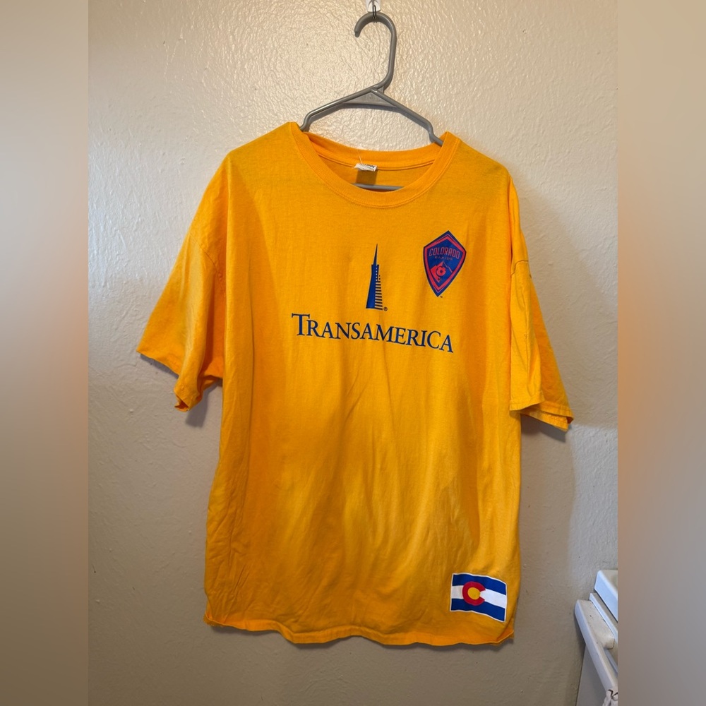 Colorado Rapids T shirt with Colorado Flag ⚽️